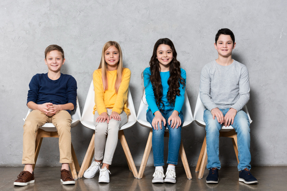 Smart sitting program for children focused on proper posture and healthy sitting habits